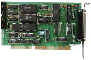 MF604 multifunctional input-output board for the ISA bus