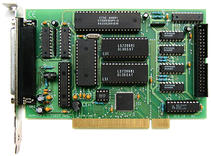MF614 multifunctional input-output board for the PCI bus
